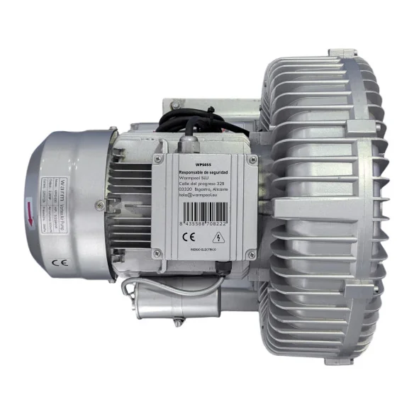 Soplador WPS550 | 0.55kW - 85 m³/h | Presión y Vacío (-13kPa)